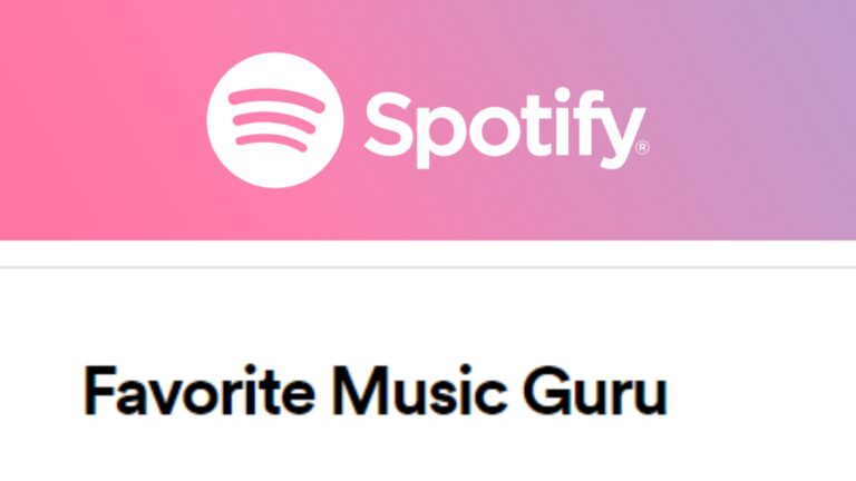 Favorite Music Guru