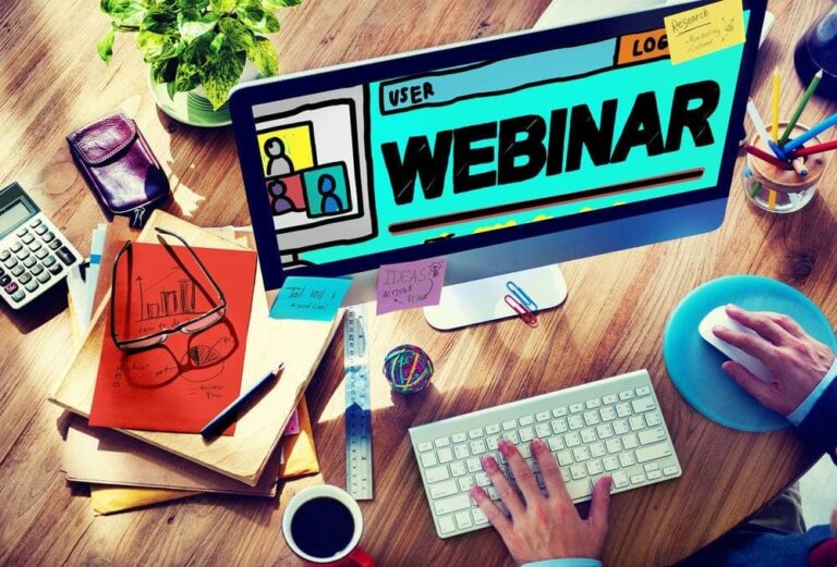 Webinarach