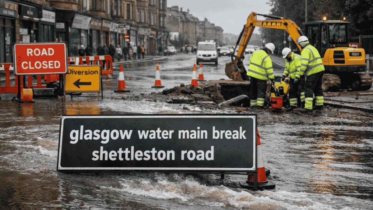 glasgow-water-main-break-shettleston-road