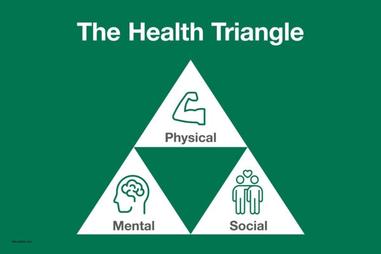 Balancing the Health Triangle: A Guide to Total Wellbeing